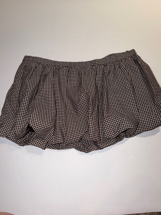 Hollister Dresses & Skirts - Hollister Brown and Cream Bubble Skirt